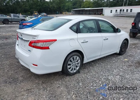 2014 Nissan Sentra S/Sv/Sr/Sl из США, поврежденный, VIN 3N1AB7AP0EY296964